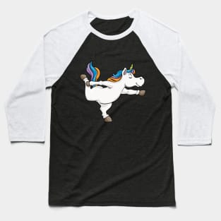 Unicorn at yoga Baseball T-Shirt